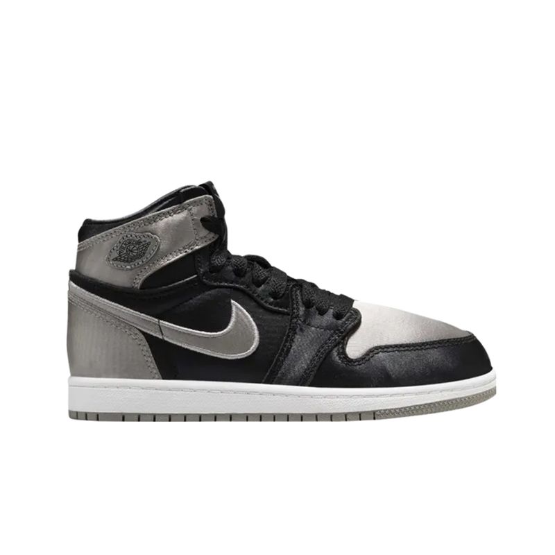 Jordan 1 Retro High Og Lifestyle Sneakers Satin Shadow Pre School Black Fd5304